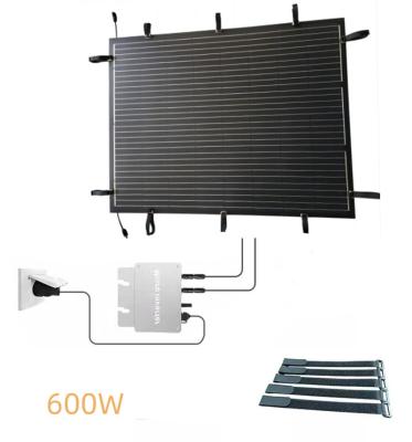 China Home Germany's best seller balkonkraftwerk solar600w 800w flexible solar panel system balcony power plant for sale