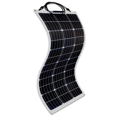 China ood quality Thin Flexible Solar Panel  355 W Mono Panel Solar Flexible MET Tech Flexible Solar Panel 365W 166mmx166mm for sale