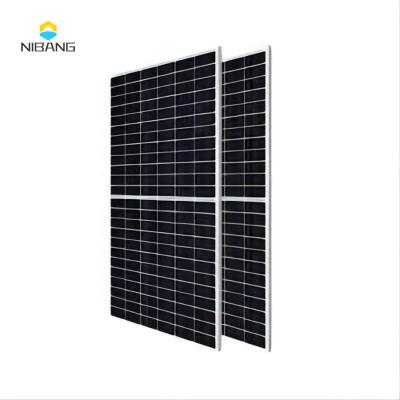 China Shingled Mono Cells wholesale solar panels solar photovoltaic panels half cell 435W 440W 450W 460W solar panel for sale