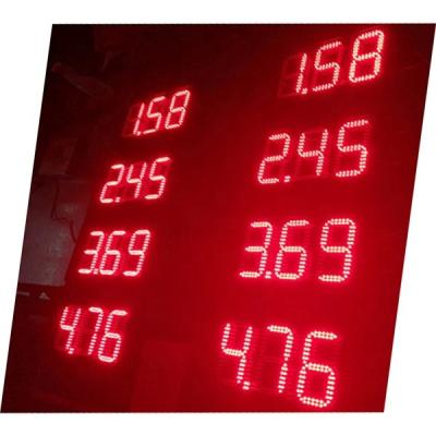 China Gas Station Gas Station Sign Gas Price Digital Led Display for sale