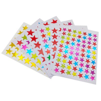 China Rainbow Star Holographic Stickers for Kids Reward Student Behavior Chart Planner and School Classroom Teacher Supply for sale