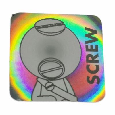 China Holographic 3D Custom Security Hologram Sticker Label for sale