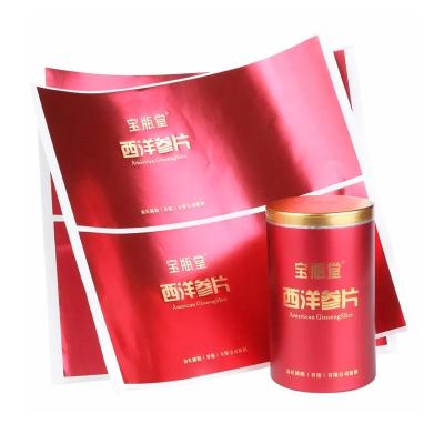 China Roll Glossy Waterproof Printing Cosmetic Adhesive Labels Bottle Stickers Packaging Logo Vinyl Private Label Sticker for sale