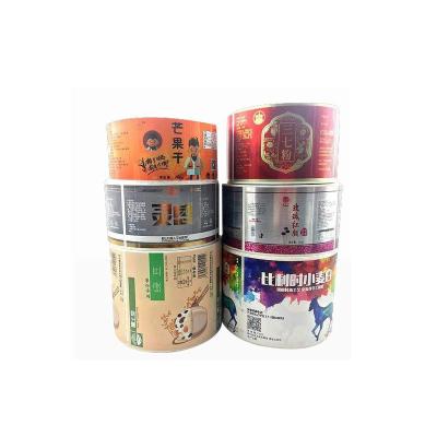 China Waterproof Packaging Adhesive Sticker Printing Supplement Label Custom Printed Health Food Label Sticker Custom Sticker Roll or Sheet for sale