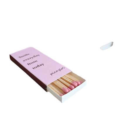 China Wholesale birthdays production candle matches matchbox candle matches candle matches long printed matchbox wholesale price for sale