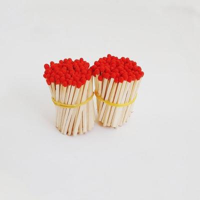 China Birthdays Wood In Different Different MOQ Match Stick Lengths Price Bulk Lower Hotel Colored Matches Match Striker for sale