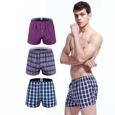 China High Quality Custom Made Antibacterial 100%Cotton Men Plus Size Boxer Wholesale for sale