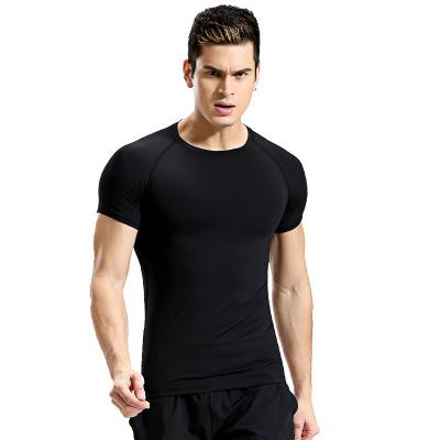 China Men's Casual Wear Fitness Sublimation T-shirt Men's Clothing Home Work Wear Breathable Custom Sport Gym Clothing for sale