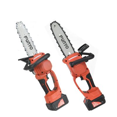 China OEM 350W Portable Mini Woodworking Mini Woodworking Chainsaw Machine Brushless Electric Cordless Chainsaw for sale