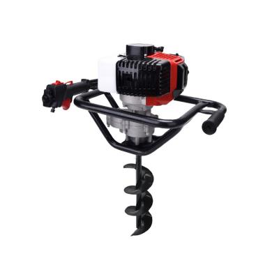 China Mini Gasoline Mail Garden Post Lightweight Tree Planting Hole Earth Auger Gasoline Drill Ripper Machine for sale