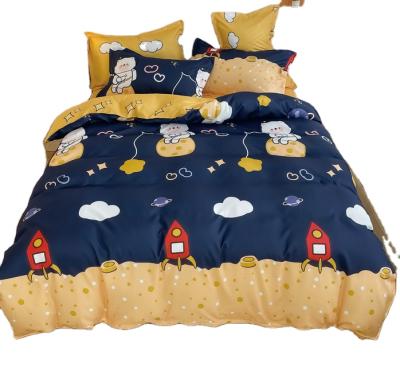 China Modern 100% Polyester Kids Bedding Set With Cute Cartoon Print for sale