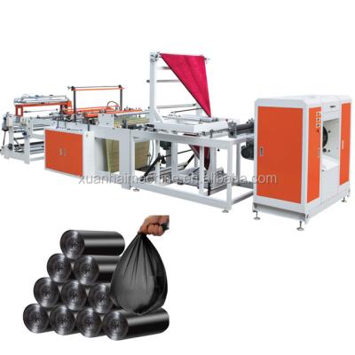 China Plastic Garbage Bag Toilet Picker Replaces Dog Poop Folder Sanitary Bag Making Machine 1220C-AR 350MM BIG Width 60m/min 9.0kw for sale