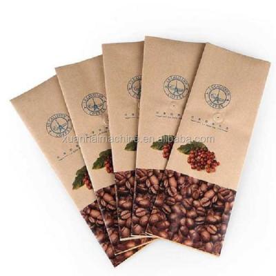 China Customizable Video Outgoing-Inspection K Sealing Plastic Coffee Bag Making Machine for sale