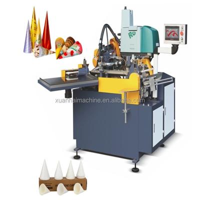 China Ice cream water Cup Paper Cone Sleeve Making Machine for sale