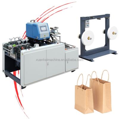 China High Speed Twisted Paper Handle Machine New Paper Bag Handle Gluing Machine for sale