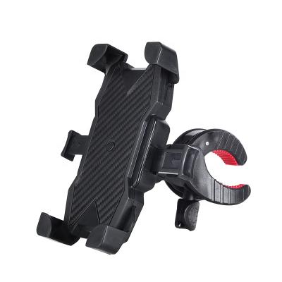 China 360 Universal Motorcycle Bracket ABS 360 Handlebar Clip Holder Angle Adjuntent Mobile Phone Holder Bikes Mobile Phone Mount Motorcycle Phone Holder for sale