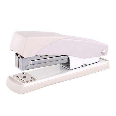 China Mini Manual 137*59*40 mm Stapler Effort Saving Structure Office Cheap Stapler Standard Effort Saving 0.14kg NC Cheap Paper Factory Made Nice; JIA 1PC for sale