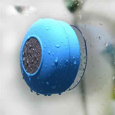 China HOME THEATER BTS 06 waterproof showerroom speaker with sucker for mobile phone for sale