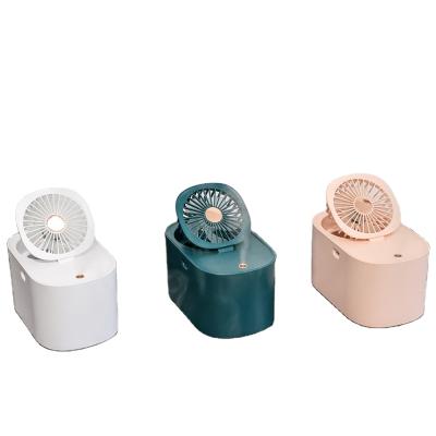 China 2021 Newest Mini Size Portable Water Filling Mini Fan Portable Table Cooling Fan USB Water Spray Fan for sale