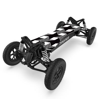 China Adult POWER New Fashion EV Design Four Speed ​​Variable Pulley Sprocket 4 Motor Electric Skateboard For Shipping for sale