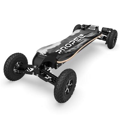 China Adult POWER latest EV style 2WD four wheel longboard off road 3000w electric skateboard for gravel roads for sale