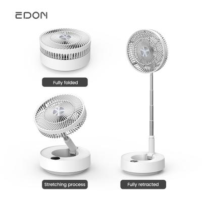 China Car Office Home Height Adjustable Free Portable Rechargeable Battery Desktop USB Electric Fan for sale