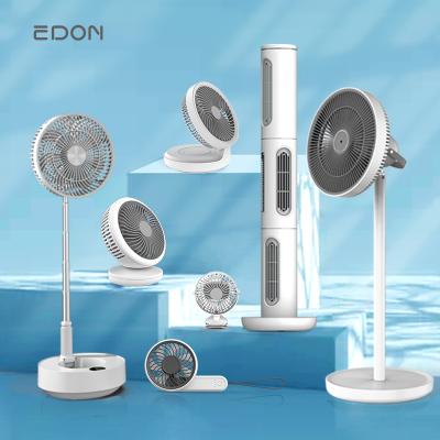 China Foldable / Portable Mini Table Fan 4 Speeds Mini Rechargeable Swing Fan With Flexible USB Fan for sale