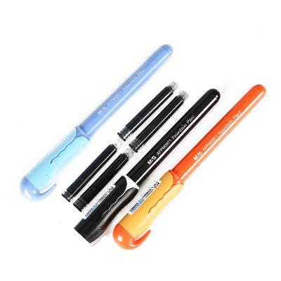 China Best Selling Economical M&G Student's Fancy Crystal Blue Ink Fountain Pen for sale