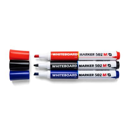 China Chisel Tip Whiteboard Marker M&G Economic Whiteboard Marker Dry Erase Durable Chisel Tip Office Company Whiteboard Marker Pens for sale