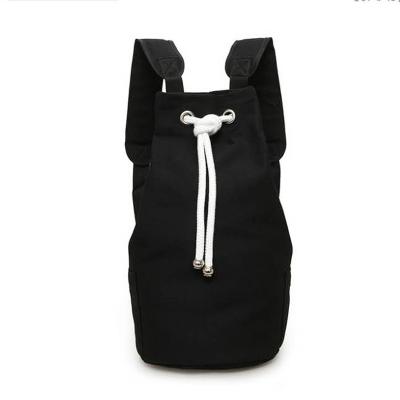 China Anti-theft Canvas Backpack Basketball Drawstring Backpack for sale