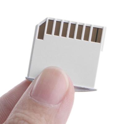 China High Quality ABS SD Card Adapter TF Memory To Short SD Adapter For MacBook Air White Color for sale