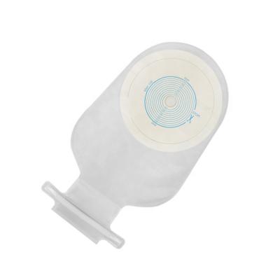 China Plastic Hook High Barrier Soft PVDC CO Extrusion Film Ostomy Bag Transparent User Friendly For Wound Care for sale