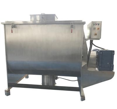 China High Productivity China Condiment Powder High Speed ​​Homogenizing Stainless Steel Twin Screw Mixer Machine for sale