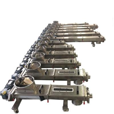 China China Heat Resistant Horizontal Steel Chilli Powder Stainless Steel Screw Conveyor /spiral Conveyor Machine for sale