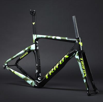 China Road Bikes ODM 2021OEM Carbon Bike Frame BB68 700C Road Bicycle With High Quality for sale