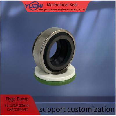 China 1310-20 mm Flygt Mechanical Seal CER CAR NBR TC TC VITON   for Motor Water Pumps Repair Rubber Bellow Seal for sale