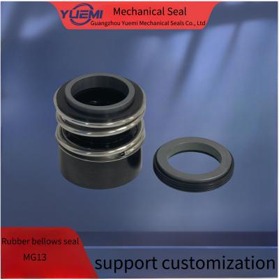 China MG13 Agitator Rubber Corrugated Water Pump Mechanical Seal Bergman Standard for sale