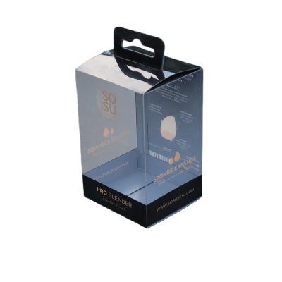 China Recycled Materials Pet Plastic Custom High Transparent Packaging Box For Food for sale