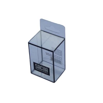 China Recycled Materials Wholesale Price Small Transparent Plastic Box High Packaging Box for sale