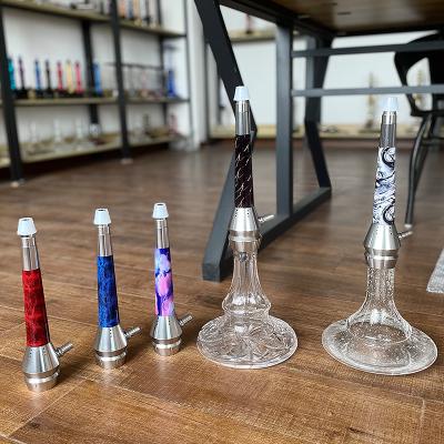 China Amy's Shisha Hookah Set Colorful Shisha High Quality Luxury Aluminum Medium Hookah Convenient China Shisha for sale