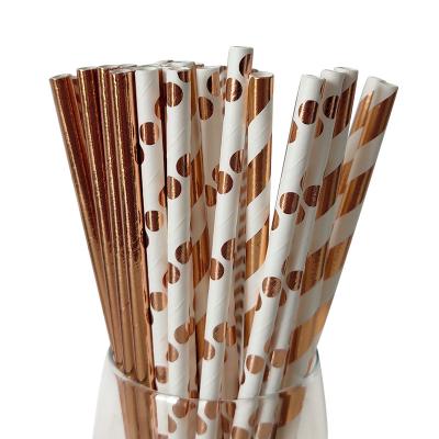 China Biodegradable Ancient Drinks Provided By Stock Bamboo Paper Straws Drink Eco Friendly for sale