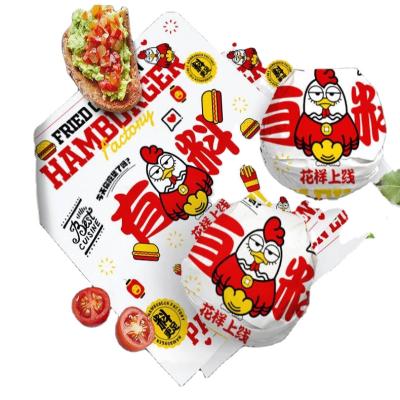 China One Weather Waterproof Food Wrap Paper Customize Packaging Food Wrapping Paper Custom for sale