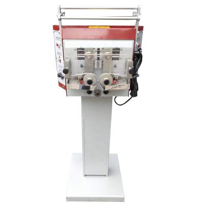 China Leather Belt Leather Belt Vertical Side Edge Coloring Machine Double Ink Edge Dye Oil Inking Painting Machine for sale