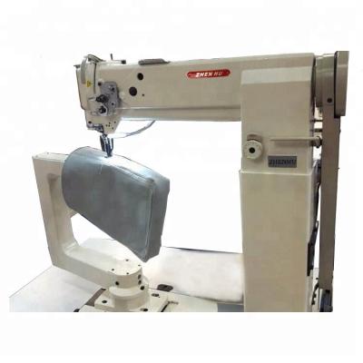 China ZH 8900 U industrial factory arm 360 degree horizontal rotating high curved single needle postbed sewing machine for leather bags for sale