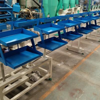 China Factory Two Layer Sewing Machine Conveyor Shoe Upper Conveyor Rotary Shoe Sewing Assembly Line for sale