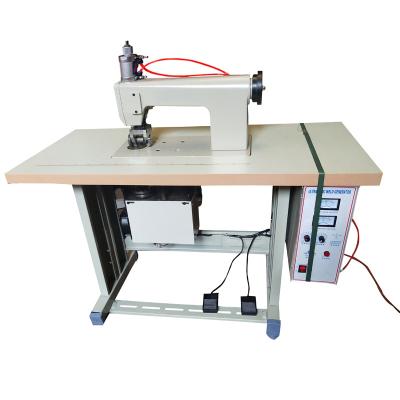 China Disposable Ultrasound Nonwoven Fabric Non-Woven Lace Product Fabric Trimming Cordless Seam Welding Machine for sale