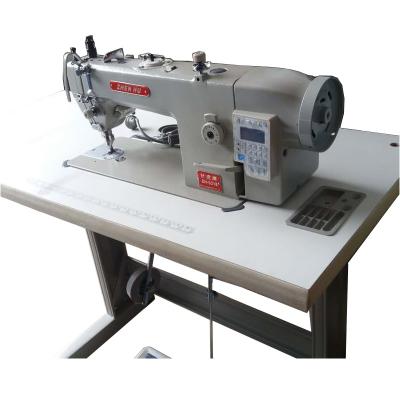 China Automatic Lubrication Automotive Balancing Digital Flat Bed Compound Feeding 0318 Leather Electronic Sewing Machines For Bags Shoes Shoe Making Machine for sale