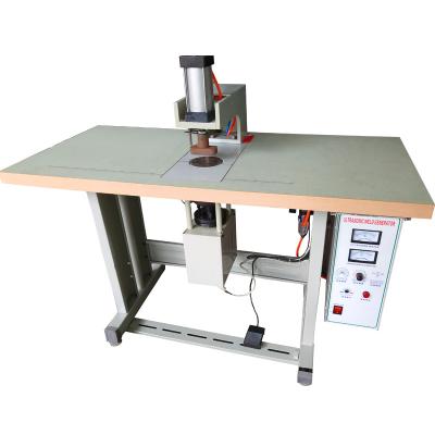 China Disposable Ultrasonic Product Handle Nonwoven Fabric Punching Machine For Nonwoven Fabric Bag for sale