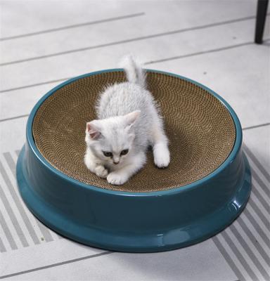 China Cat Scratcher Cardboard Bed viable for indoor cats scratching lounge scratching board for sale