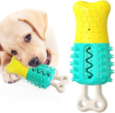 China New Viable Hot Sale Dogs Supplies Amazon Bone Shaped Doggie Molar Chew Stick With Teeth Cleaning Function Toothcleaning Dog Toothbrush for sale